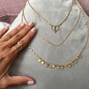 Stella & Dot Terra Necklace and Ring (bundle)